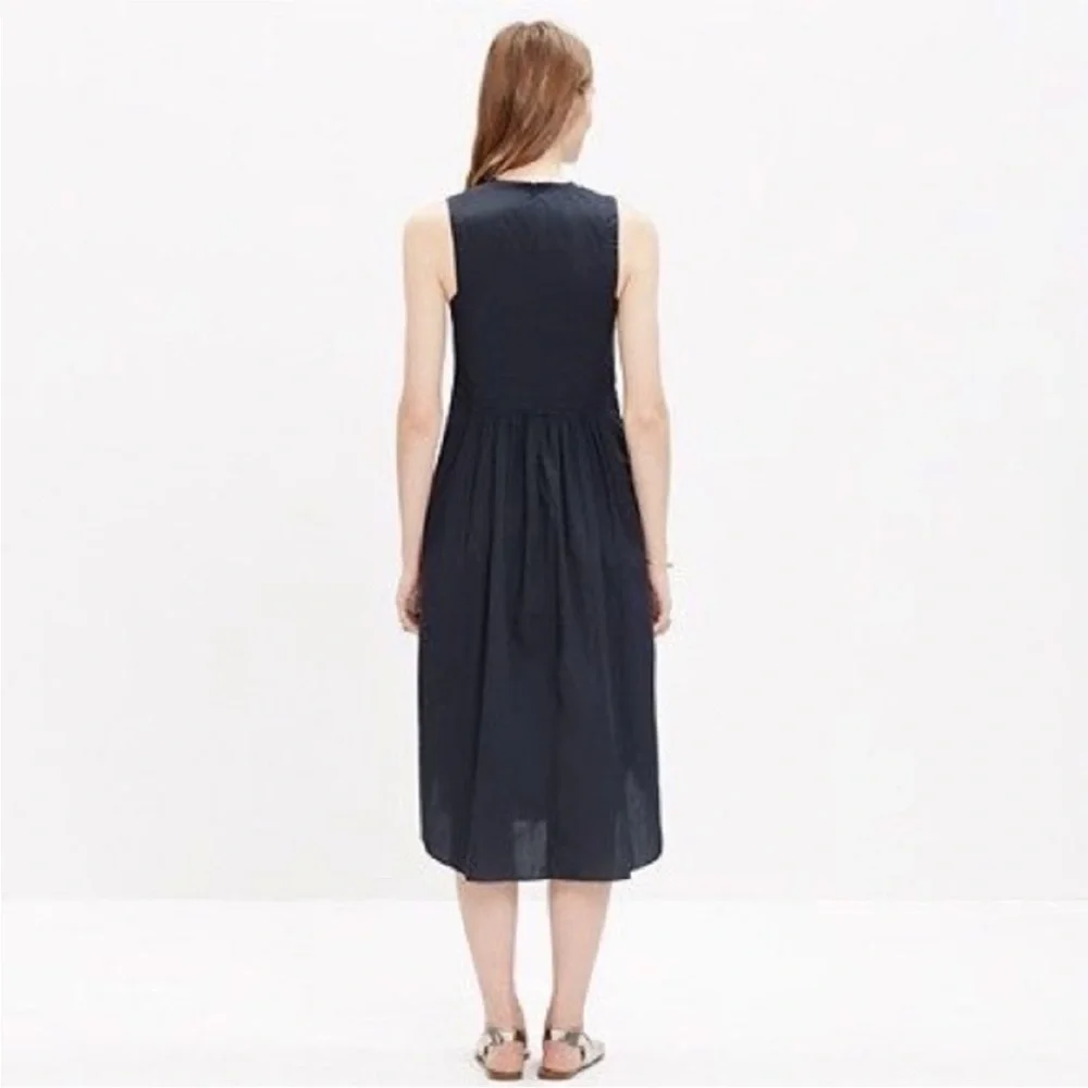 Madewell Lakeshore Midi Dress, preloved condition SZ 0 - Picture 2 of 4